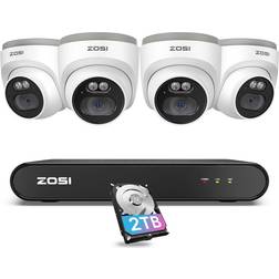 Zosi 4MP PoE CCTV 2TB