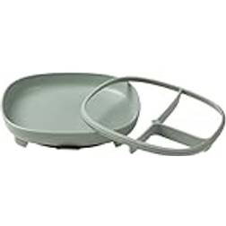 b.box 2-i-1 Suction Plate Tallerken Sage