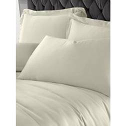 Catherine Lansfield Silky Soft Satin Standard Pillow Case Beige