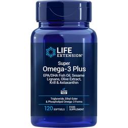 Life Extension Super Omega-3 Plus EPA/Dha 120 Kapslar