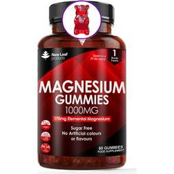 New Leaf Products Magnesium Gummies High Magnesium Citrate