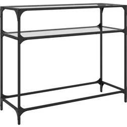 vidaXL 846026 Transparent Mesa Consola 35x98cm