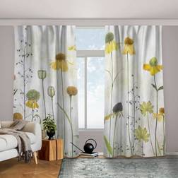 Micasia Delicate Helenium Flowers 130x225cm