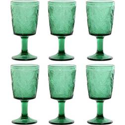 Home ESPRIT Green Crystal Drinkglas 28.5cl 6st