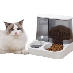 Bayone Cat Dog Feeds Water Dispenser