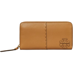 Tory Burch Mcgraw Zip Continental Wallet - Tiramisu