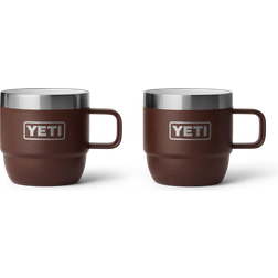 Yeti Rambler Stackable Wetlands Brown Mug 6fl oz