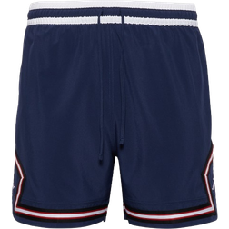 Nike Men's Jordan Core '84 Gel Woven Diamond Shorts - Midnight Navy/Red/White