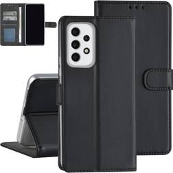 Skal-man Plånboksfodral Samsung Galaxy A53 5G Svart med Ställ