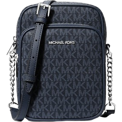 Michael Kors Jet Set Travel Medium Logo Crossbody Bag - Admiral