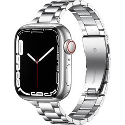 Wepro Metal Strap for Apple Watch 38/40/41/42mm Silver
