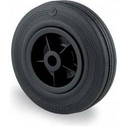 Tente PVO125 Industrihjul Massivt Gummi