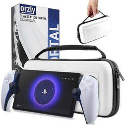 Orzly Carry case designed for playstation portal remote player ps5 console