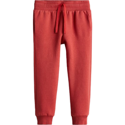 H&M Kid's Brushed Inside Joggers - Red (0743530117)