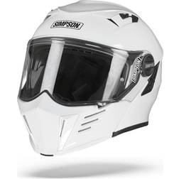 Simpson Darksome Solid Matt Black Modular Helmet Adulto