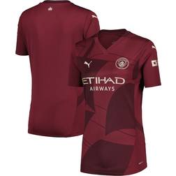 Puma Manchester City 25 Third Shirt Red Womens