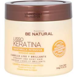 Be Natural Lisso Keratina Mascarilla Intensiva Pot X 350g