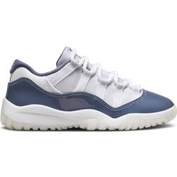 Nike Jordan 11 Retro Low PS - White/Diffused Blue/Football Grey/Midnight Navy