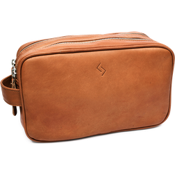 Njord Toilet Bag Gedeskind Dobbeltrum Cognac 1 stk