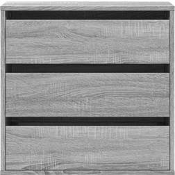 vidaXL 852848 Grey Sonoma Byrå 59.9x58cm