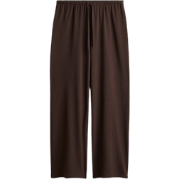 H&M Jersey Trousers - Dark Brown