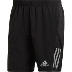 Adidas Men's Own The Run Shorts - Black/Reflective Silver