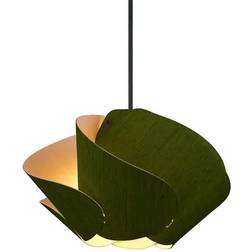 Bruck Lighting Matilda Green Pendant Lamp 11.9"