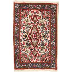 RugVista Kerman Rot, Beige, Schwarz 80x121cm