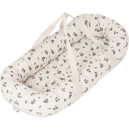 Garbo&Friends Blueberry Satin Quilted Baby Nest 43 x 87 x 16 cm