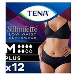 TENA Silhouette Plus Black Low Waist M 12 st