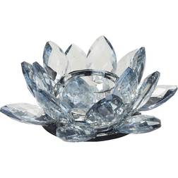 Margit Brandt Lotus Small Light Blue Fyrfadsstage 5.5cm