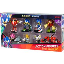 JAKKS Pacific Sonic Prime Collectible Figures 8 Pack