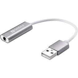 Sandberg USB A -3.5mm Adapter M-F