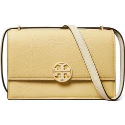 Tory Burch Miller Color Block Shoulder Bag - Light Honey