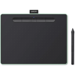 Wacom Intuos Medium Wireless Graphics Drawing Tablet Pistachio Green