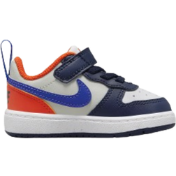 Nike Court Borough Low Recraft TDV - Midnight Navy/Team Orange/Light Silver/Hyper Royal