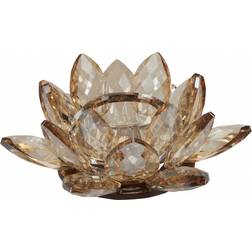 Margit Brandt Lotus Small Amber Fyrfadsstage 5.5cm