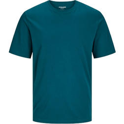 Jack & Jones Plain Round Neck T-shirt - Green/Deep Teal