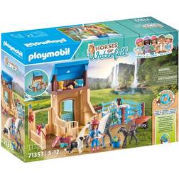 Playmobil Horses of Waterfall Amelia & Whisper with Horse Box 71353