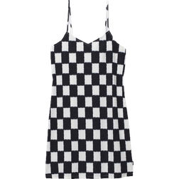 Vans Benton Checker Cami Dress - Black/Marshmallow