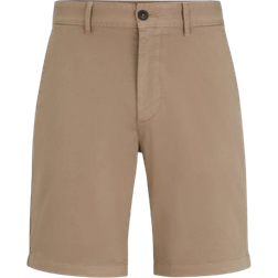 HUGO BOSS Chino Slim Fit Shorts - Light Brown