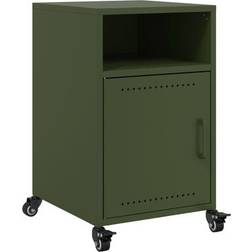 vidaXL 846724 Olive Green Sängbord 36x39cm