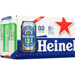 Heineken Non Alcoholic Lager Beer 0% 6x33 cl