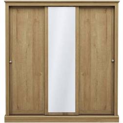 NetFurniture Kent Brown Wardrobe 176x182cm