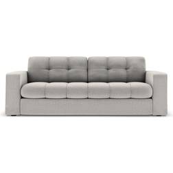 Micadoni Home Justin Light Gray Sofa 162cm Zweisitzer