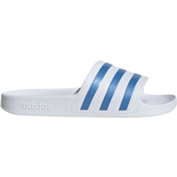 Adidas Adilette Aqua - Cloud White/Blue Fusion Met