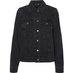 Vero Moda Zorica Jacket - Black/Black Denim