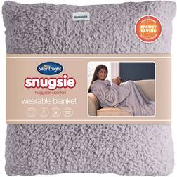 Silentnight Snugsie Wearable Blankets Silver (190x145cm)