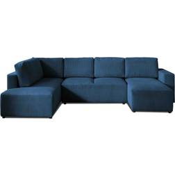 Lisa Design Livy Panoramic Slate Blue Sofa 324cm