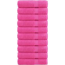 vidaXL Premium Guest Towel Pink (100x50cm)